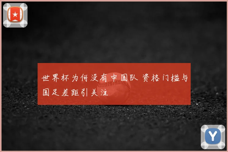 世界杯为何没有中国队 资格门槛与国足差距引关注